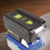 image:imageSun Joe 24V150WICT 24Volt IONMAX Cordless Portable Powered Inverter wUSB Type AC AC Outlet amp LED Light 150Watt Tool Only